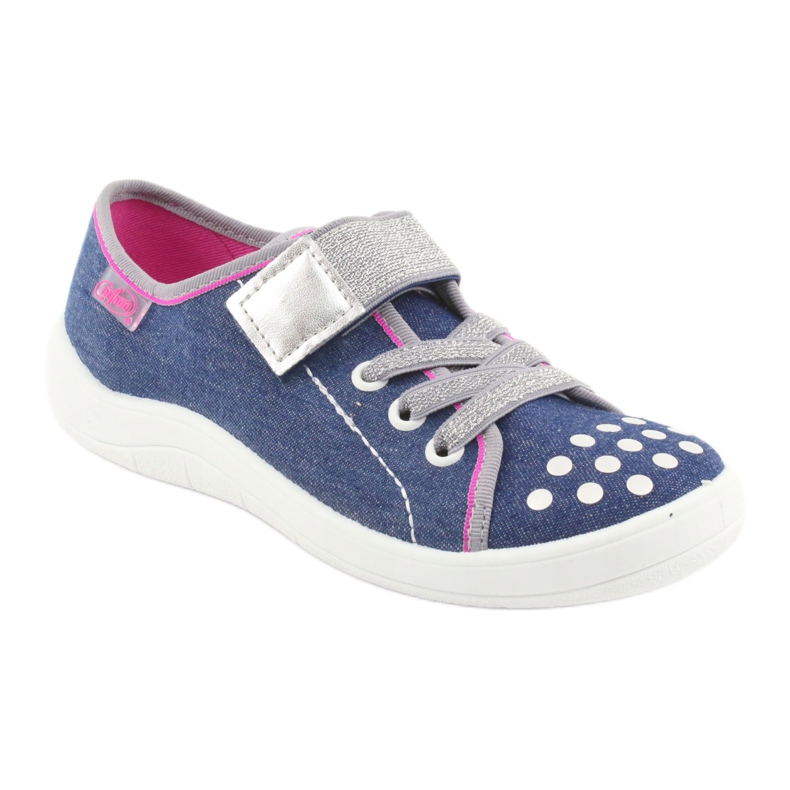 Scarpe per bambini Befado 251Y109 blu grigio 1