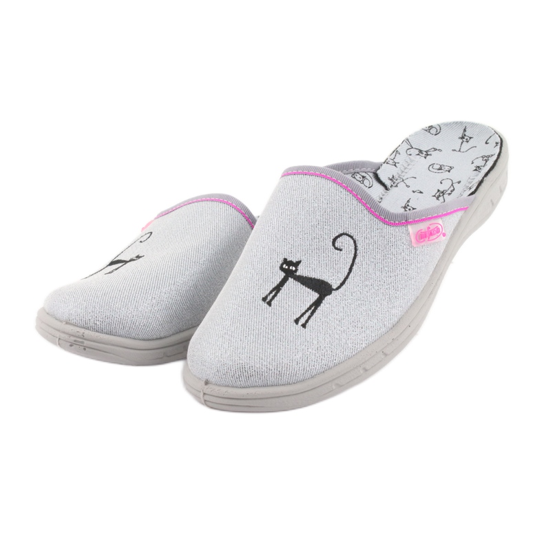 Pantofole Befado scarpe per bambini 707Y398 grigio 3