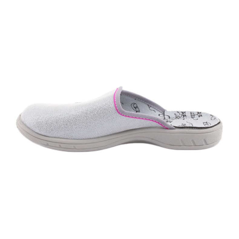 Pantofole Befado scarpe per bambini 707Y398 grigio 2