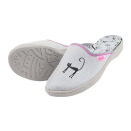 Pantofole Befado scarpe per bambini 707Y398 grigio 4