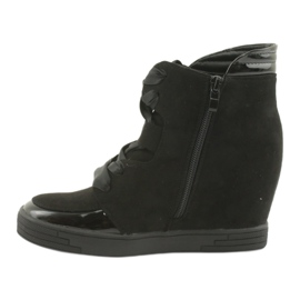 Sergio Leone Stivaletti Sneakers Con Fiocco Con Cerniera nero 2