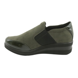 Scarpe con zeppa Sergio Leone 225 oliva nero verde 2