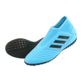 Scarpe da calcio Adidas Predator 19.3 Ll Tf Jr EF9041 blu 4