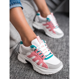 SHELOVET Scarpe sportive da donna multicolore 2