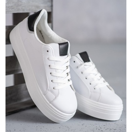 SHELOVET Scarpe sportive alla moda bianco 1