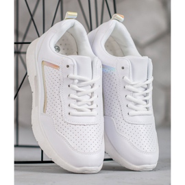 SHELOVET Scarpe sportive bianche bianca 2