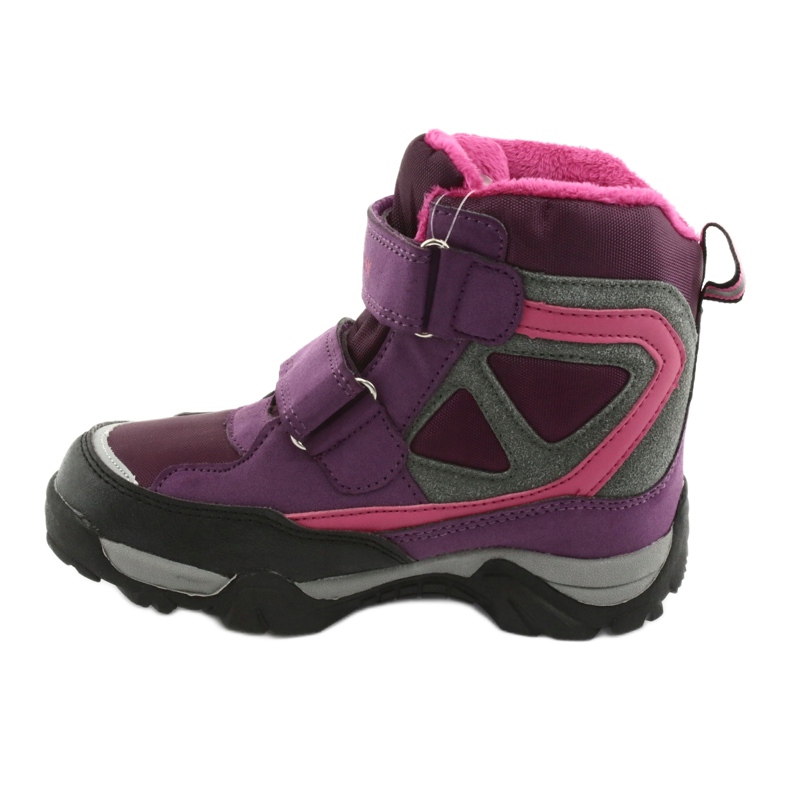 Stivali MtTrek Velcro con membrana 18-501-011 viola rosa grigio 2
