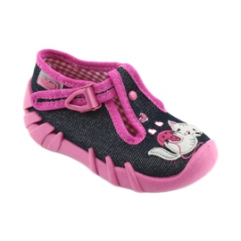 Scarpe per bambini Befado 110P348 rosa blu navy 2