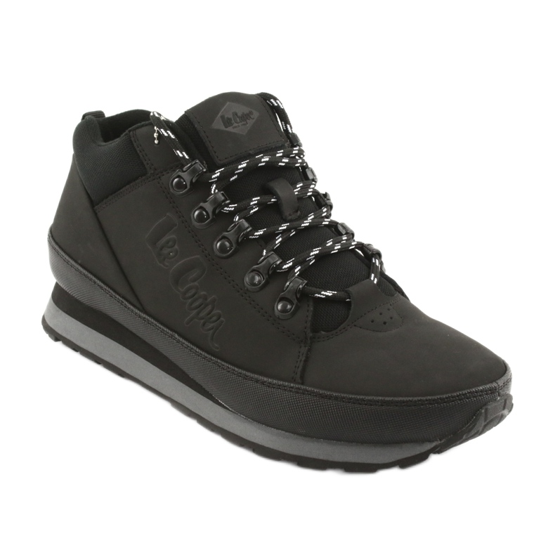 Scarpe invernali da uomo nere Lee Cooper 19-20-011 nero 1