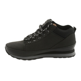 Scarpe invernali da uomo nere Lee Cooper 19-20-011 nero 2