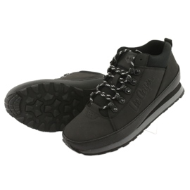 Scarpe invernali da uomo nere Lee Cooper 19-20-011 nero 4