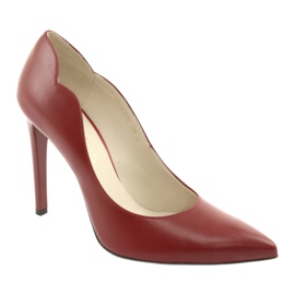 Décolleté rosse sul tacco Anis 4376 rosso 1