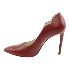 Décolleté rosse sul tacco Anis 4376 rosso 2
