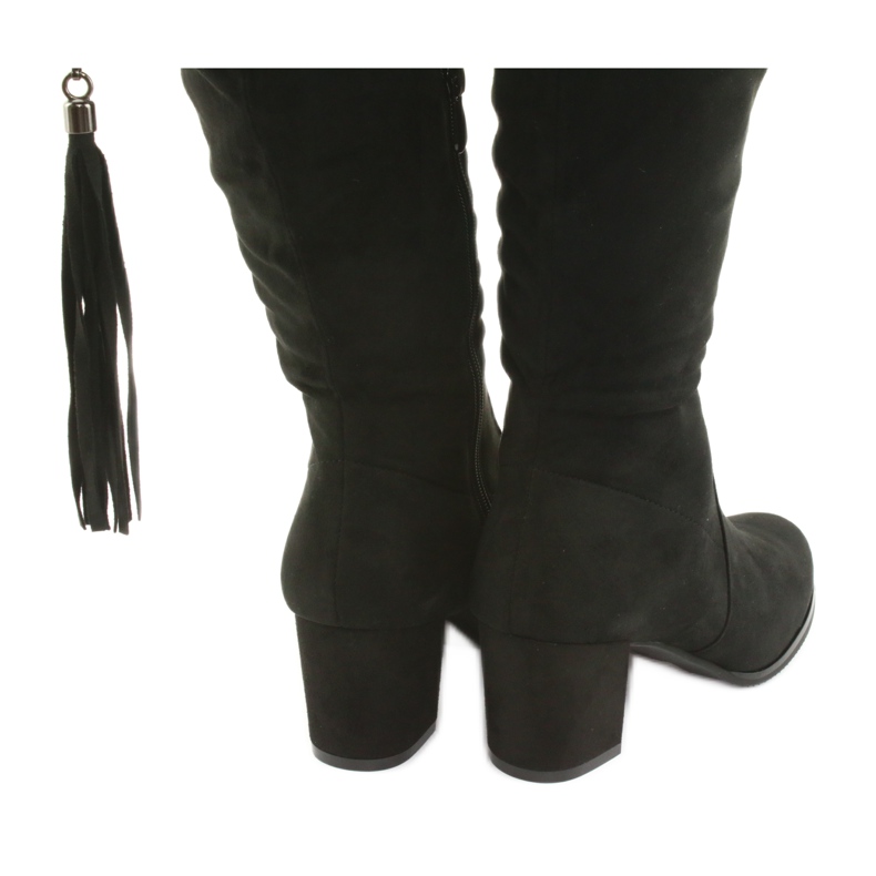 Stivali in camoscio nero Filippo 514 7