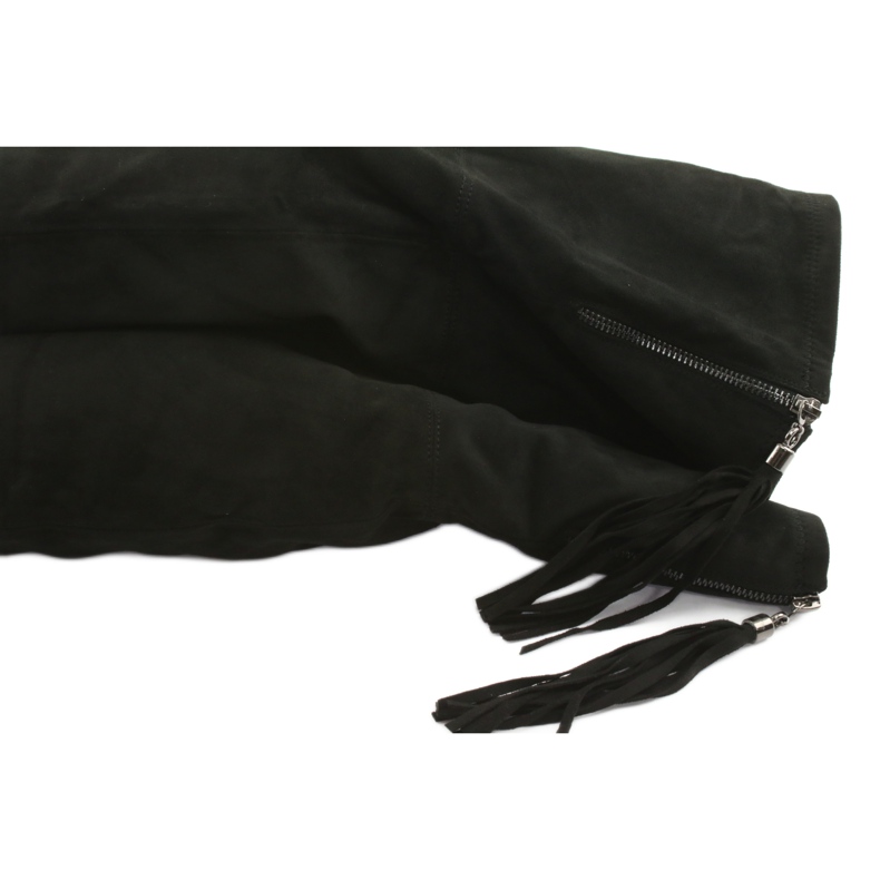 Stivali in camoscio nero Filippo 514 5