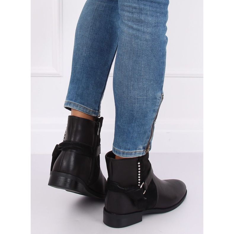 Stivali neri da donna neri 1046-PA Black nero 1