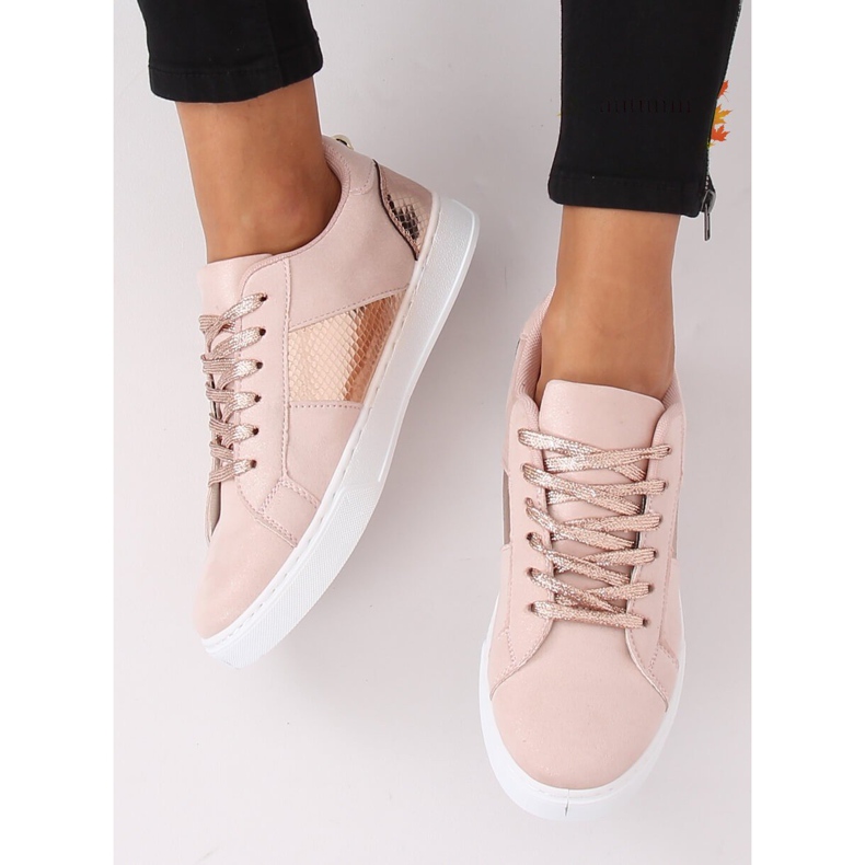 Sneakers donna rosa X93 Champagne 1