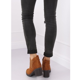 Stivaletti Chelsea tacco alto cammello 8B879 Camel marrone 1