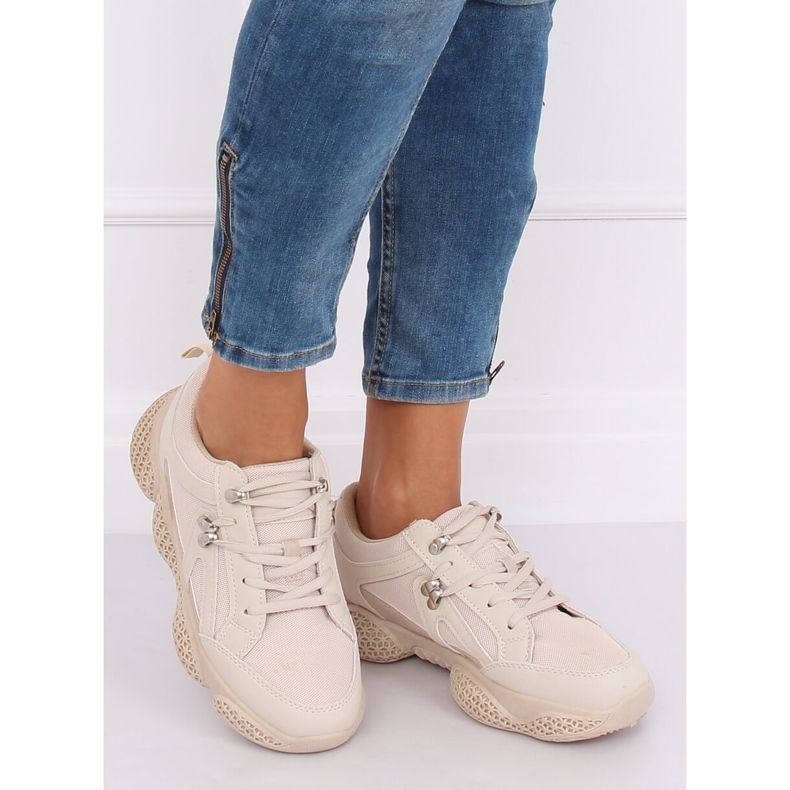 Beige BD-5 Scarpe sportive beige 1