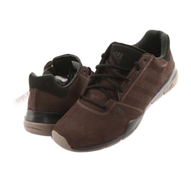 Scarpe da trekking adidas Anzit Dlx M18555 marrone 3