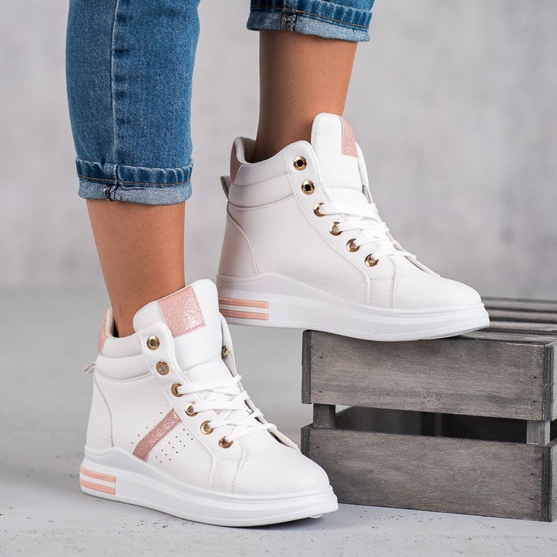 SHELOVET Sneakers bianche da donna bianca 1