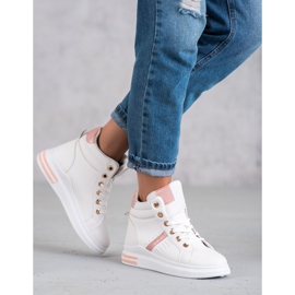 SHELOVET Sneakers bianche da donna bianca 2