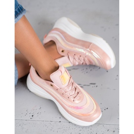 SHELOVET Sneakers rosa chiaro 2