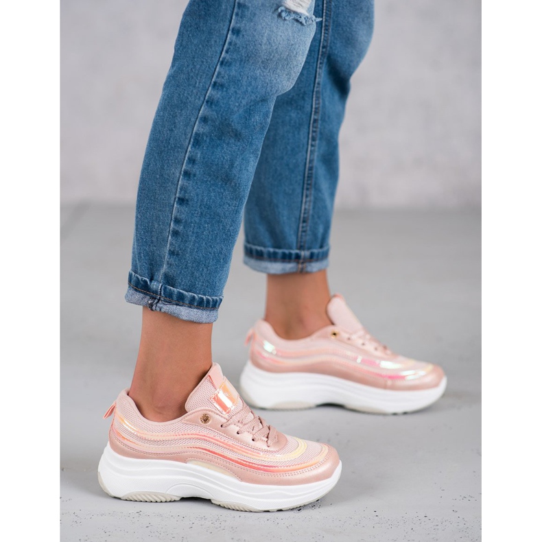 SHELOVET Sneakers rosa chiaro 1