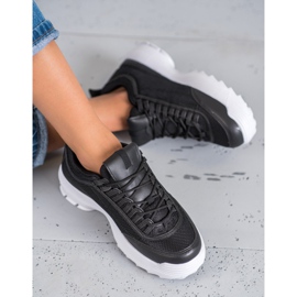 SHELOVET Scarpe sportive alla moda nero 1