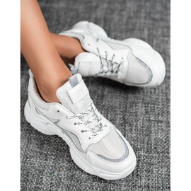 SHELOVET Scarpe sportive classiche bianca 1