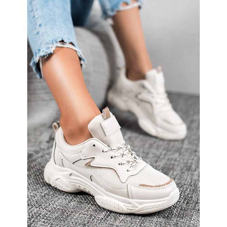 SHELOVET Scarpe sportive classiche marrone 2