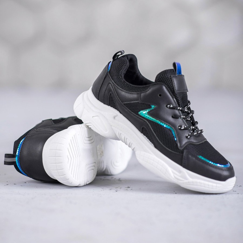 SHELOVET Scarpe sportive classiche nero 1
