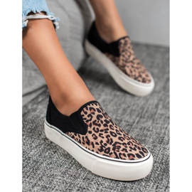 SHELOVET Slipon maculati nero multicolore 1