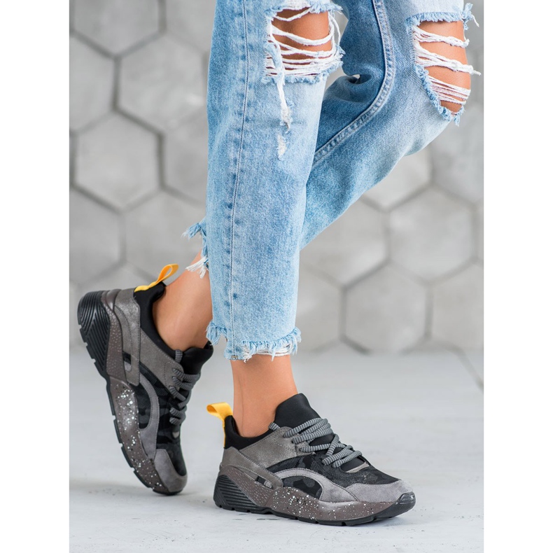 Muto Comode sneakers Moro grigio 2