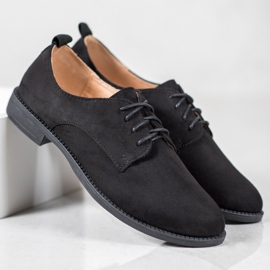 SHELOVET Scarpe scamosciate nero 1