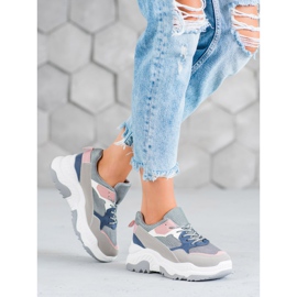 SHELOVET Sneakers multicolori multicolore 1