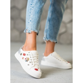 Bestelle Scarpe sportive con toppe bianco 2