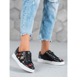Bestelle Scarpe sportive con toppe nero 1