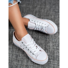 SHELOVET Scarpe da ginnastica bianche bianca 1