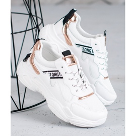 SHELOVET Scarpe sportive comode bianca 2