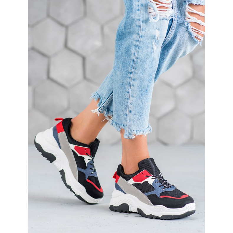 SHELOVET Sneakers multicolori multicolore 1