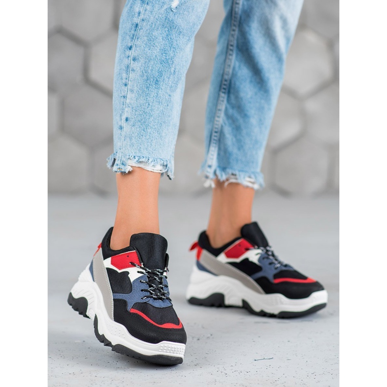 SHELOVET Sneakers multicolori multicolore 2