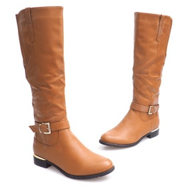 Stivali caldi 14023 Camel marrone 1