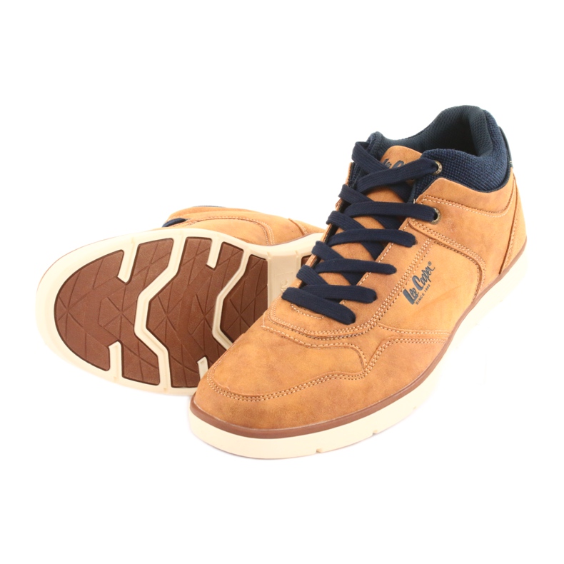 Lee Cooper 19-29-031 scarpe da uomo cammello multicolore 4