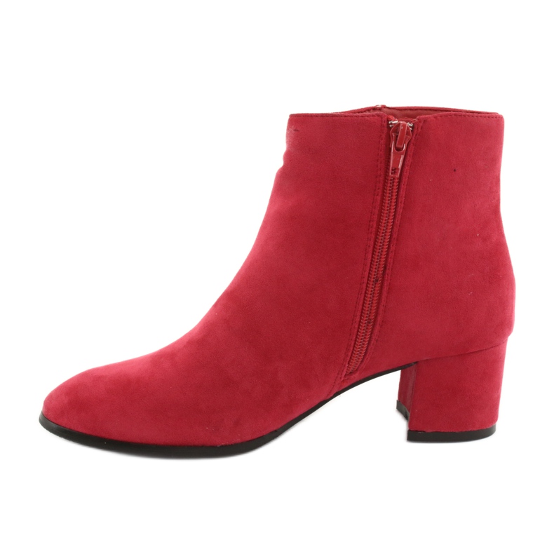 Stivali Filippo 316 in camoscio rosso 2