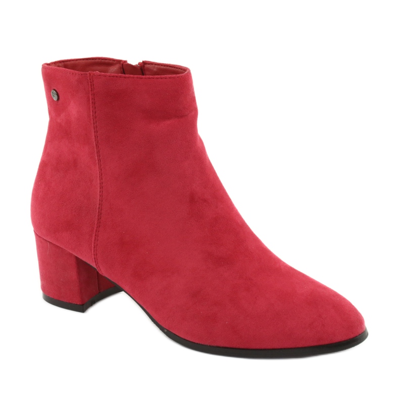 Stivali Filippo 316 in camoscio rosso 1