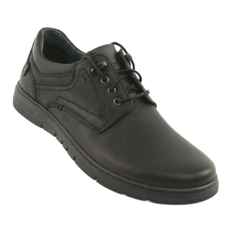 Scarpe stringate uomo Riko 902 nero 1
