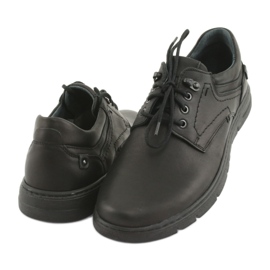Scarpe stringate uomo Riko 902 nero 3