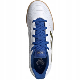 Scarpe indoor adidas Predator 19.4 In Sala Jr EG2829 bianco bianco 1