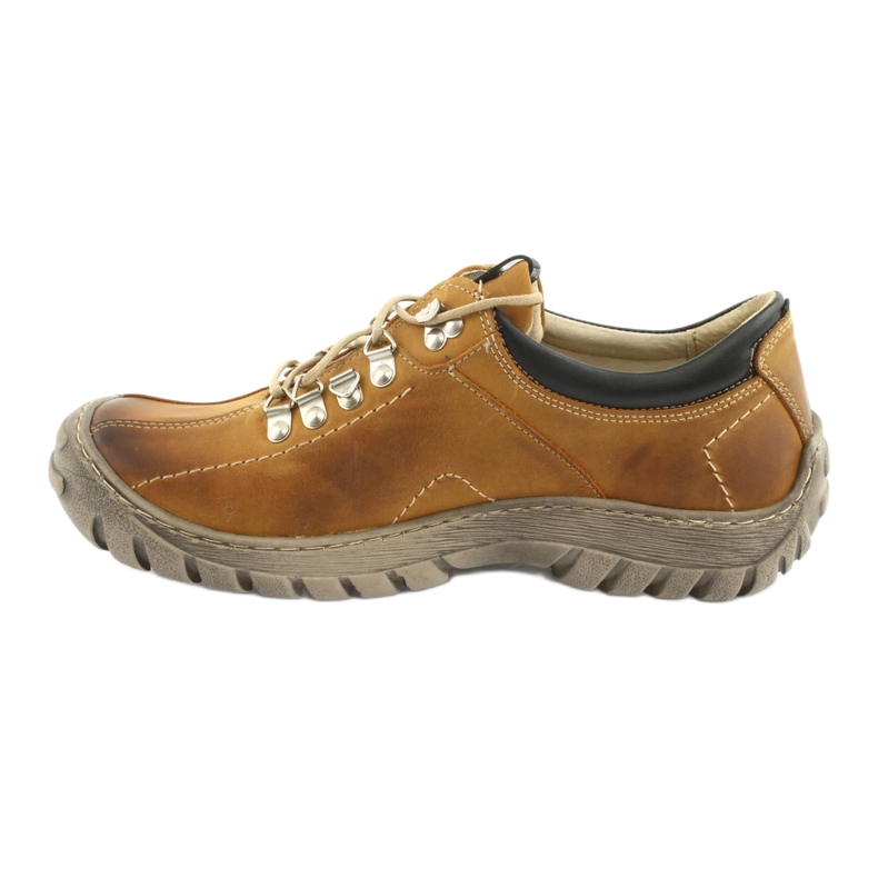 Scarpe uomo cammello Riko 904 crazy sunny beige 2